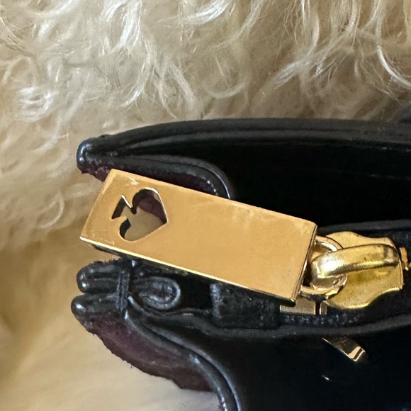 KATE SPADE Hyde Place Small Zarinah Micropebble Leather Haircalf Satchel. - Picture 10 of 12